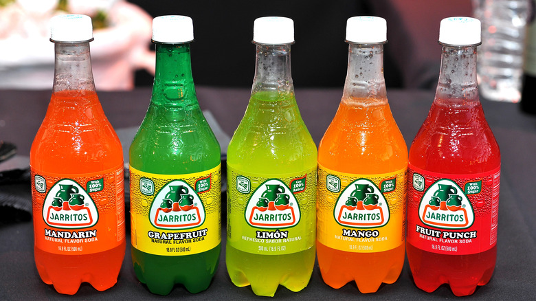 bottles of Jarritos