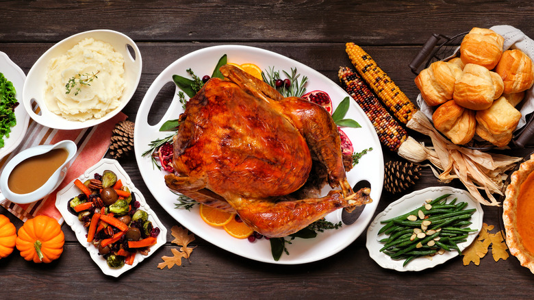 Thanksgiving meal
