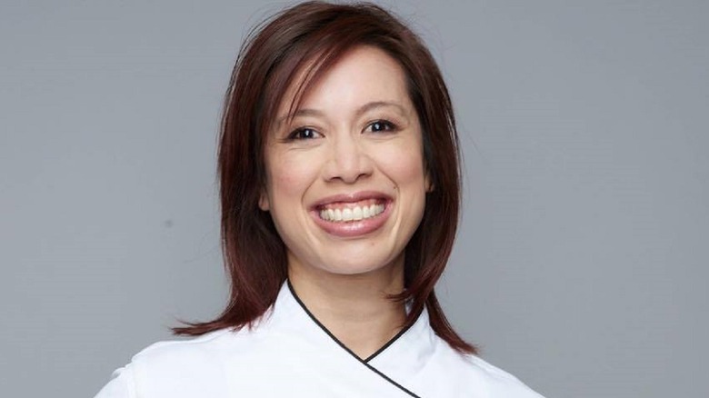 Christine Ha in her MasterChef apron