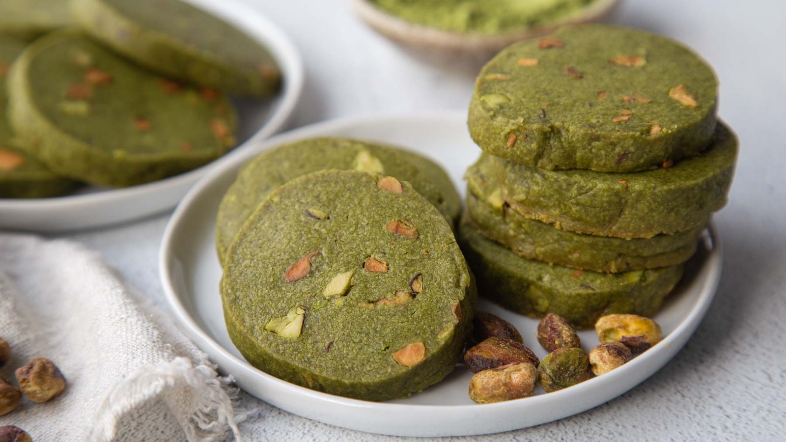 Matcha Shortbread Cookies Recipe