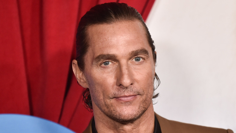 Matthew McConaughey smirking