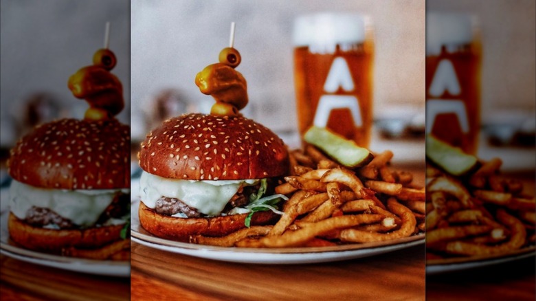 Parts & Labour burger