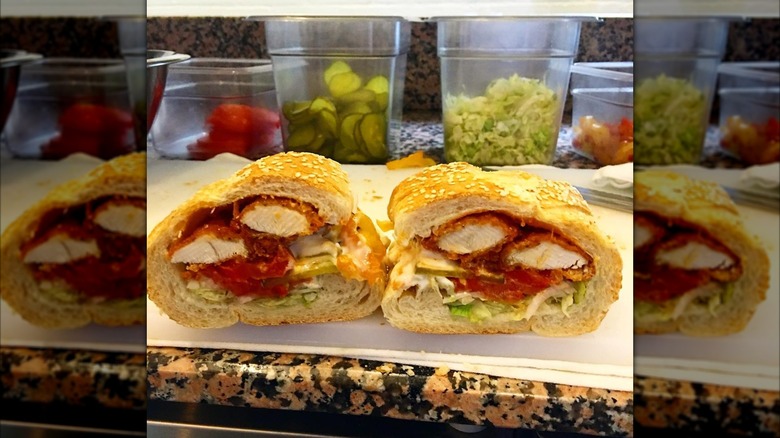 sandwich from "Dead Set on Life"