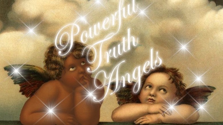 "Powerful Truth Angels" podcast promotion