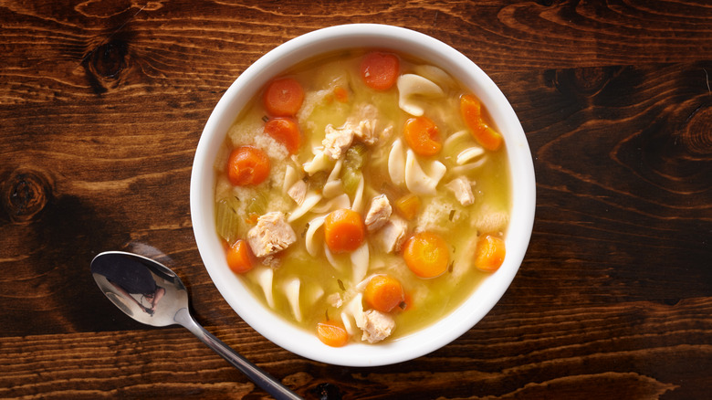Chicken noodle soup