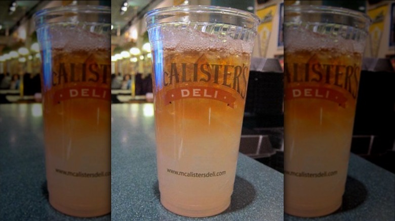 Arnold Palmer (tea and lemonade) at McAlister's