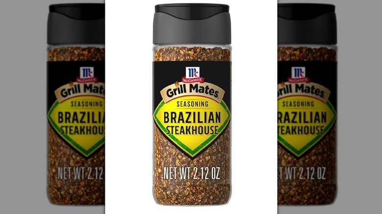 Bottle of Brazilian Steakhouse Grill Mates