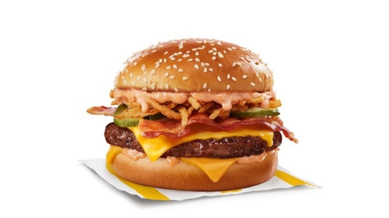 McDonald's Maple BBQ Bacon Quarter Pounder