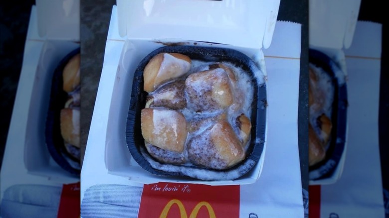 Order of McDonald's Cinnamon Melts