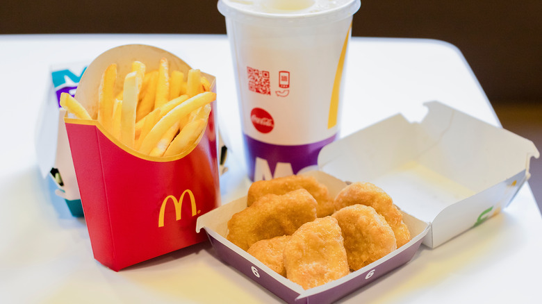 McDonald's McNugget meal