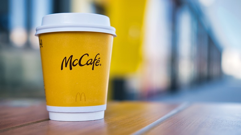 McCafe cup