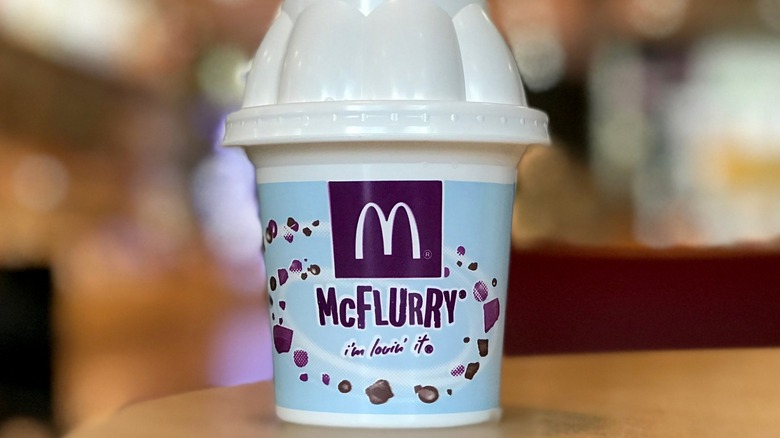 McDonald's mcflurry cup