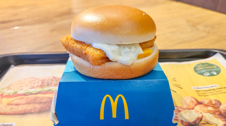 Filet-O-Fish on McDonald's box