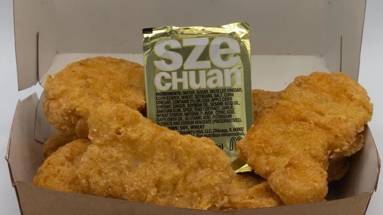 McDonald's Szechuan Sauce and McNuggets