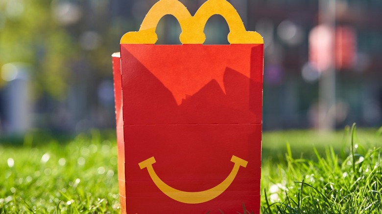 McDonald's happy meal box