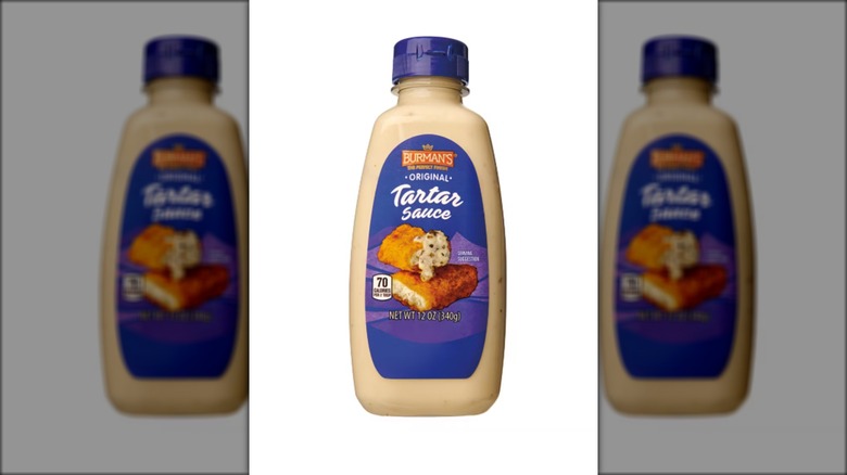 Bottle of tartar sauce