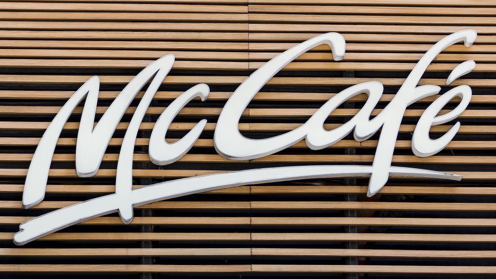 McCafe sign