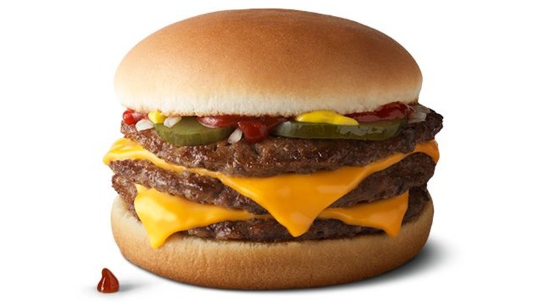 McDonald's triple cheeseburger