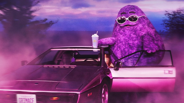 Grimace and his shake