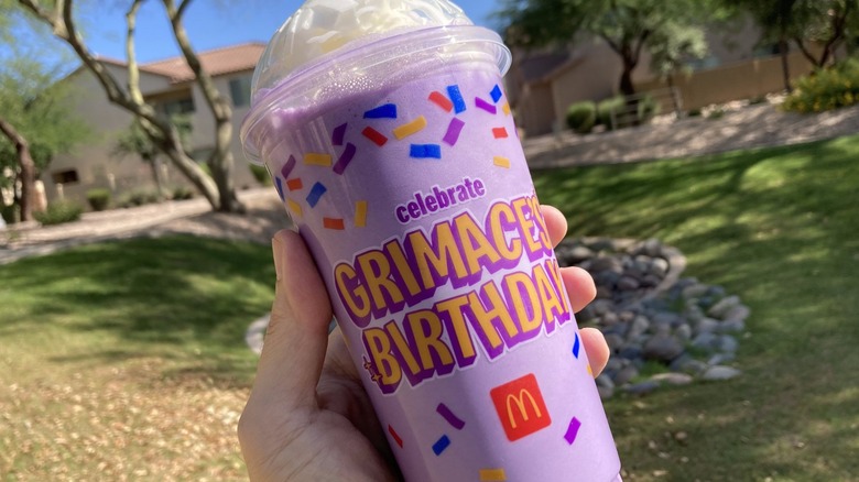 mcdonald's grimace shake