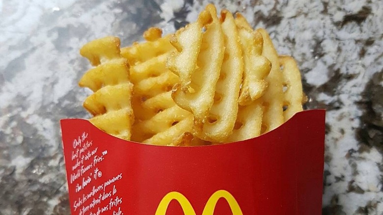 McDonald's Canada waffle fries