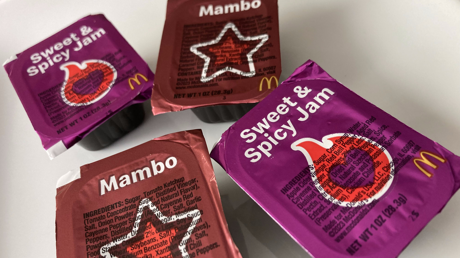 REVIEW: McDonald's Sweet & Spicy Jam Sauce and Mambo Sauce - The