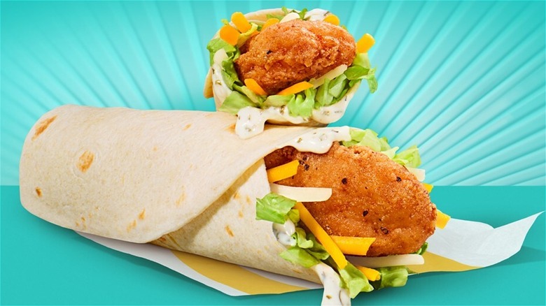 Promotional image of Snack Wraps with McCrispy Strips