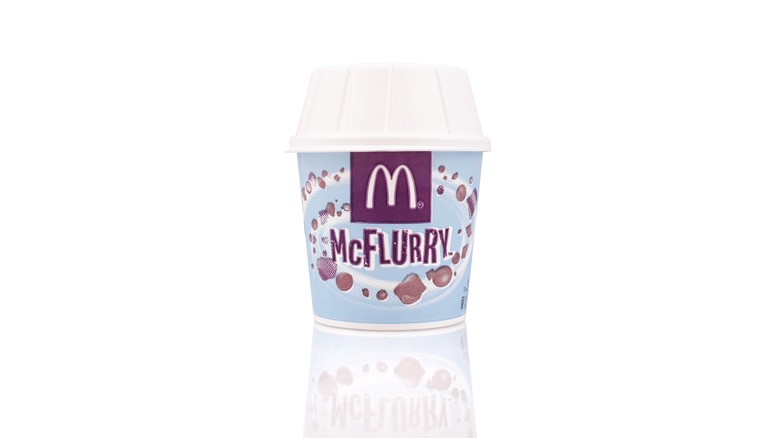 Closeup McFlurry cup