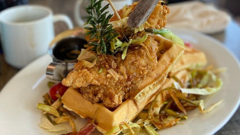 Hash House A Go Go chicken and waffles
