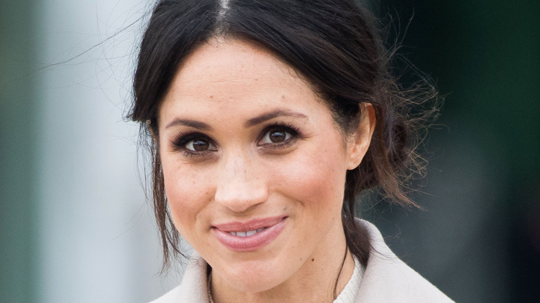 Meghan Markle smiling