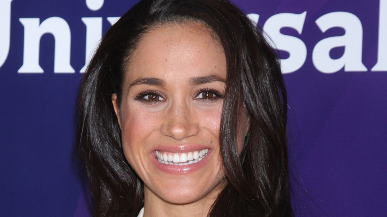 Meghan Markle smiling