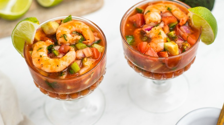 shrimp cocktail Mexican inspired