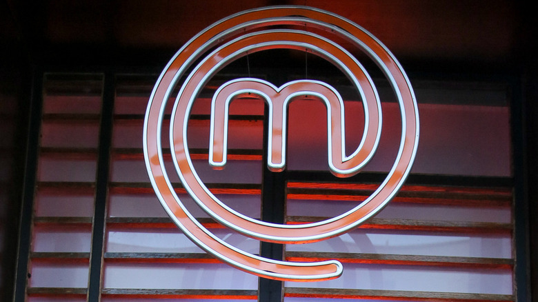 A red MasterChef logo