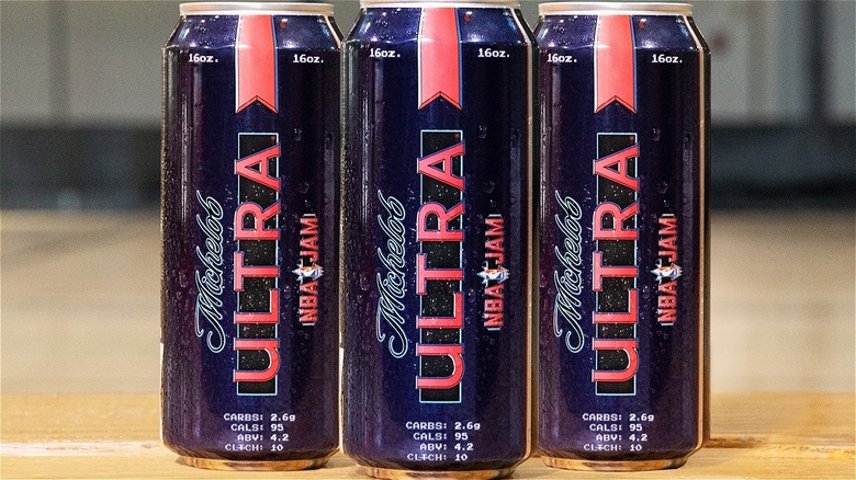 Michelob ULTRA NBA Jam cans