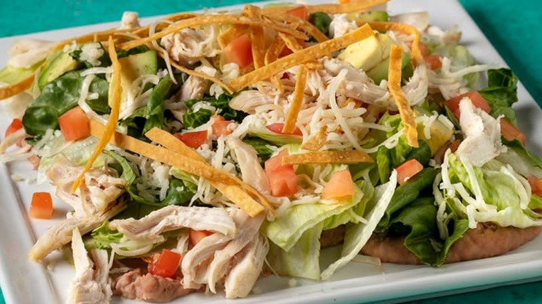Chicken taco salad