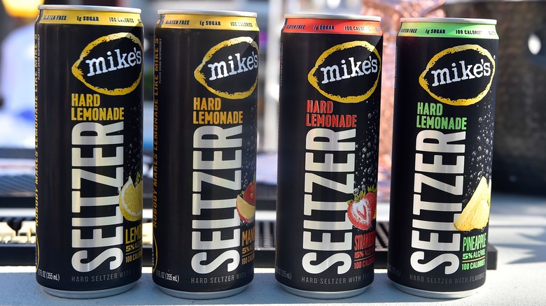Mike's Hard Lemonade Seltzer cans