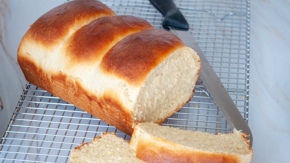 milk bread loaf