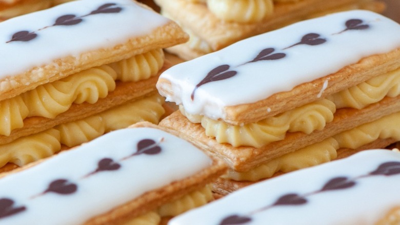 several mille feuilles