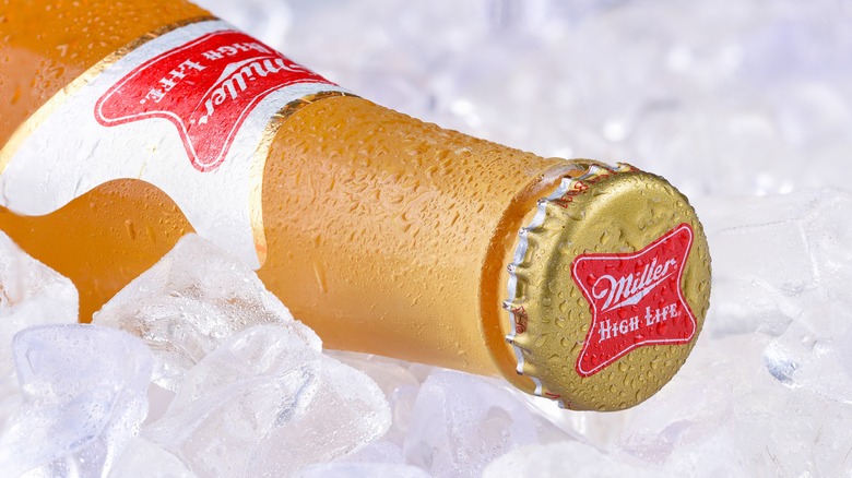 Bottle of Miller High Life