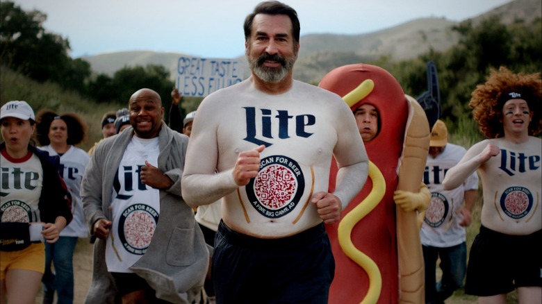 Rob Riggle in Miller Lite Super Bowl ad