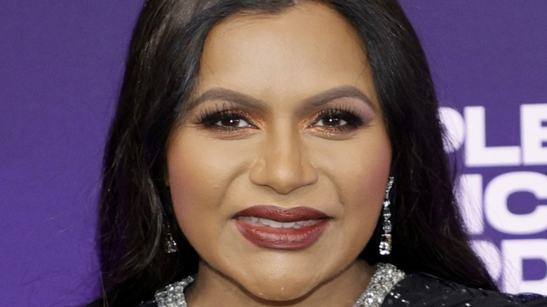 Close-up of Mindy Kaling