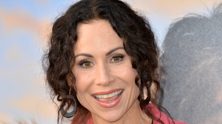 Minnie Driver smiling