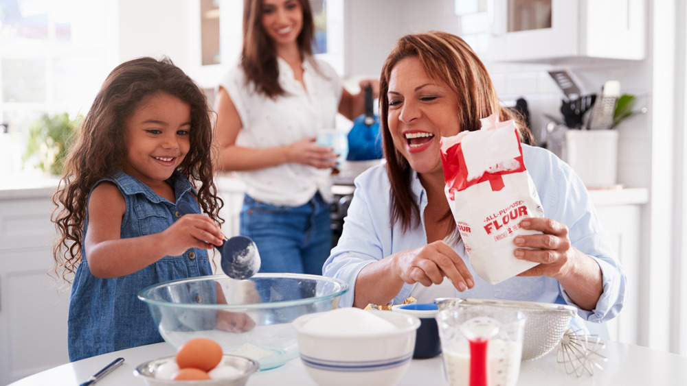 family baking