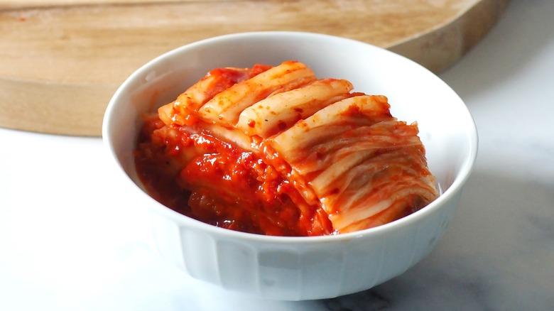 bowl of kimchi