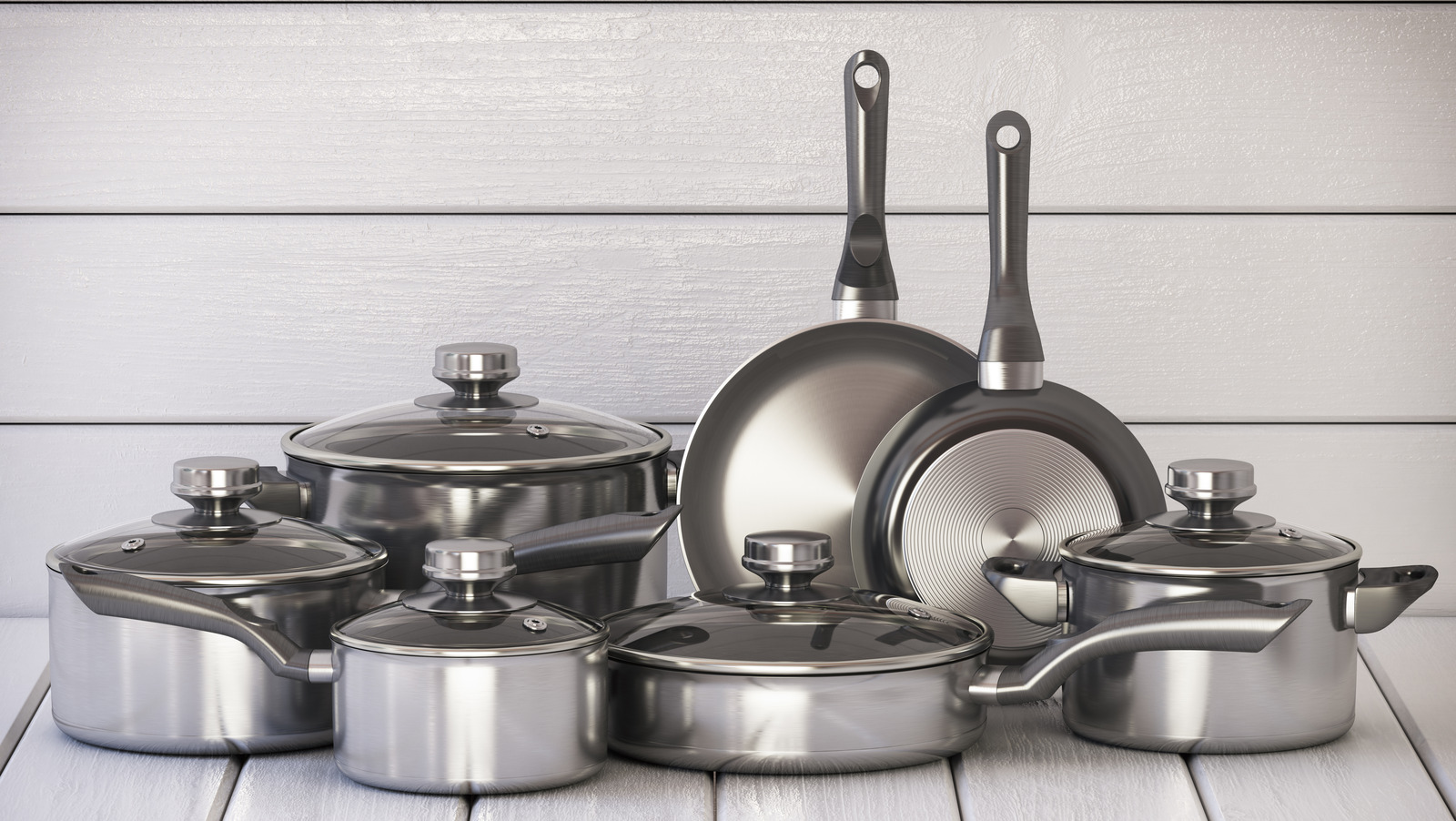 Mistakes Everyone Makes When Cooking With Stainless Steel Pans