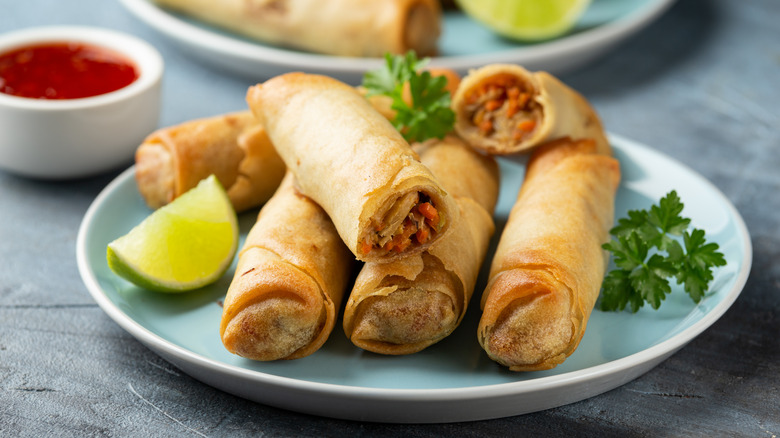 Fried spring rolls