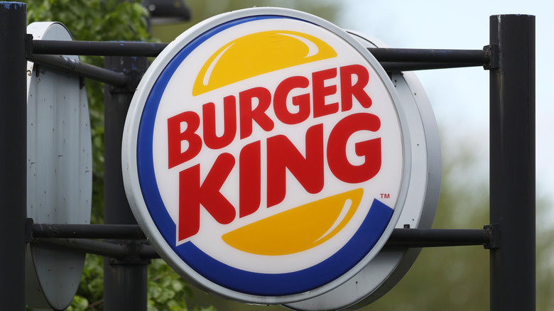 Burger King sign