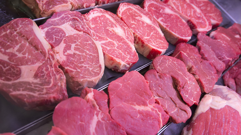 cut beef steaks