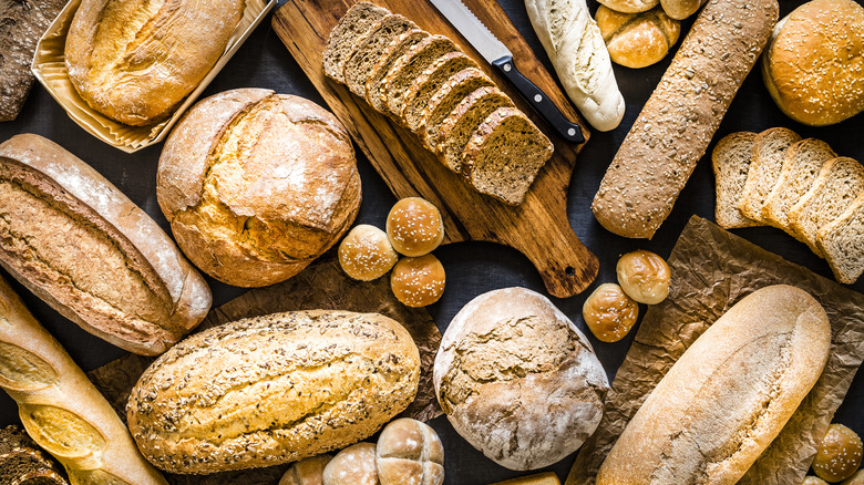 A selection of bread