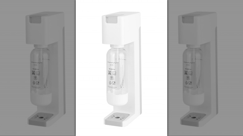 soda machine with bottle